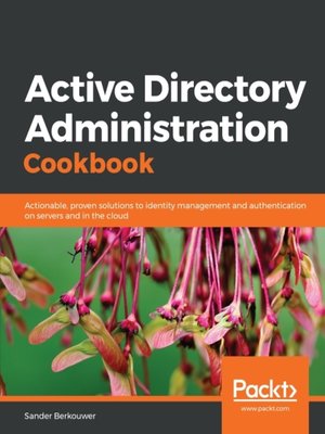 cover image of Active Directory Administration Cookbook